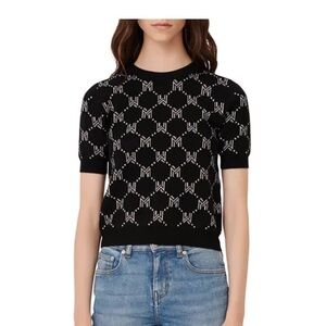 Maje Metallic Sweater Size XS
